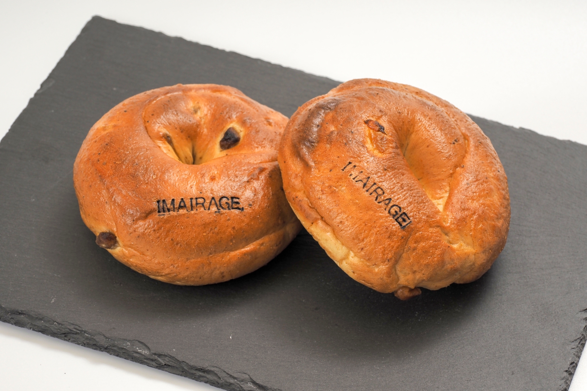 古民家今井町の食事パン　イマイラージュの柿ベーグル